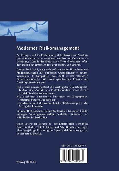 Produktbild: Modernes Risikomanagement