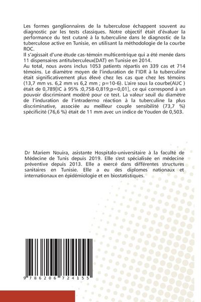 Produktbild: Le test cutan&eacute; &agrave; la tuberculine
