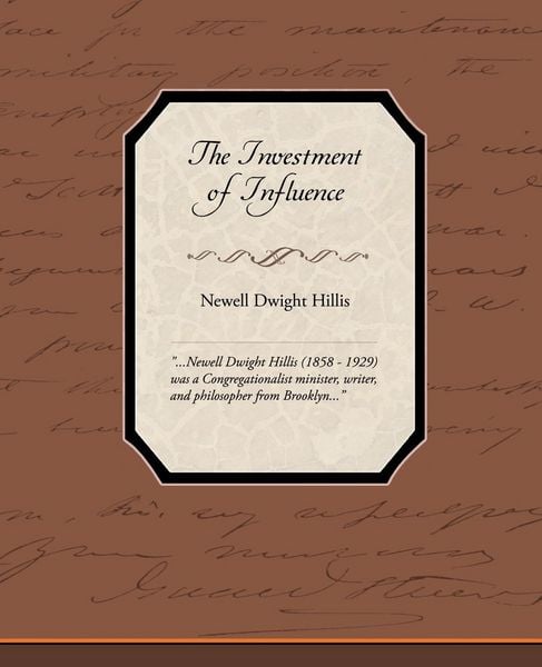 Produktbild: The Investment of Influence