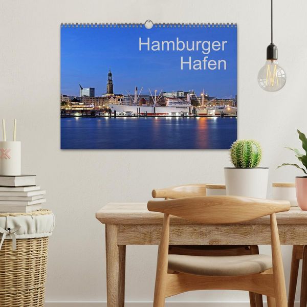 Produktbild: Hamburger Hafen (Wandkalender 2026 DIN A3 quer), CALVENDO Monatskalender