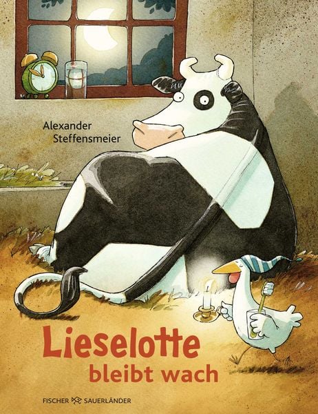 Lieselotte bleibt wach, Gebundene Ausgabe von Alexander Steffensmeier, Fischer Sauerländer, 9783737360081
