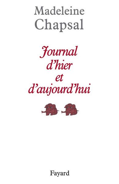 Produktbild: Journal d'hier et d'aujourd'hui