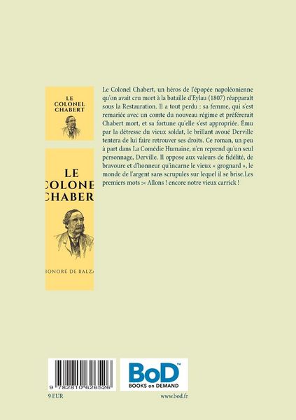 Produktbild: Le colonel Chabert