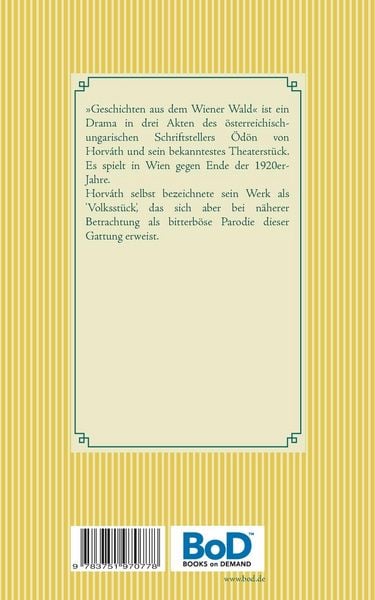 Produktbild: Geschichten aus dem Wienerwald