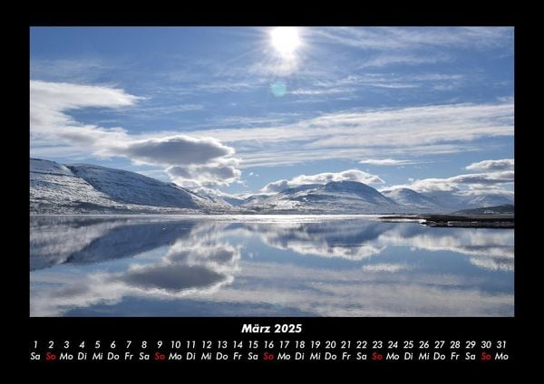 Produktbild: Landschaftskalender 2025 Fotokalender DIN A3