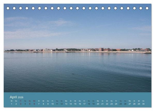 Produktbild: F&ouml;hr 2026. Portr&auml;t einer Insel (Tischkalender 2026 DIN A5 quer), CALVENDO Monatskalender