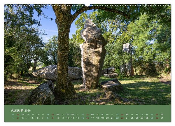 Produktbild: Mysteri&ouml;se Megalithen (hochwertiger Premium Wandkalender 2026 DIN A2 quer), Kunstdruck in Hochglanz