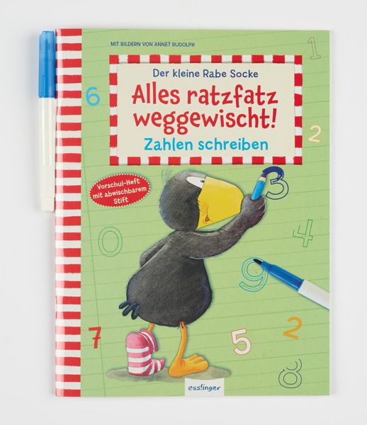 Produktbild: Der kleine Rabe Socke: Alles ratzfatz weggewischt!