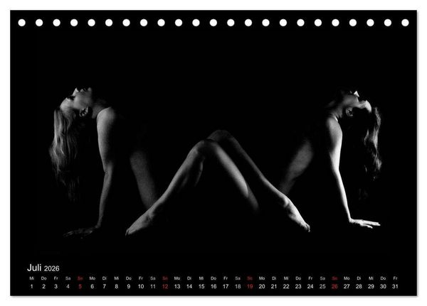 Produktbild: Kunstakt (Tischkalender 2026 DIN A5 quer), CALVENDO Monatskalender
