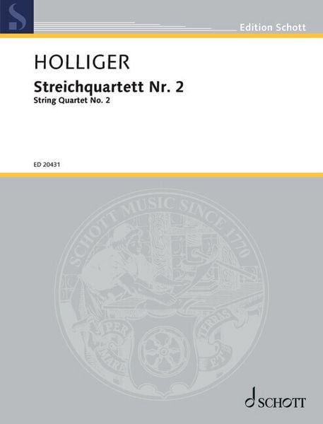 Produktbild: Streichquartett Nr. 2