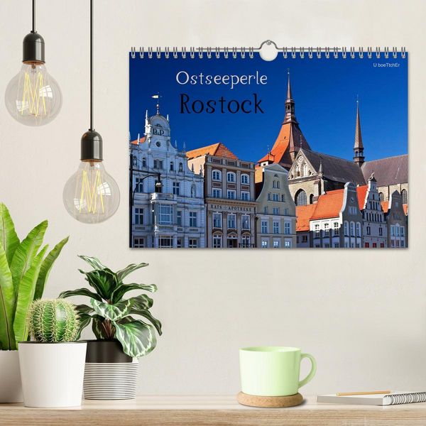 Produktbild: Ostseeperle Rostock (Wandkalender 2026 DIN A4 quer), CALVENDO Monatskalender