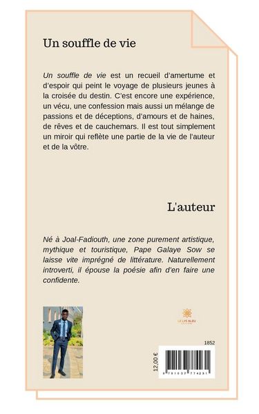 Produktbild: Pape Galaye Sow: Souffle de vie