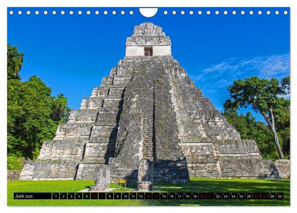 Produktbild: Guatemala - das Herz des Mayareiches (Wandkalender 2026 DIN A4 quer), CALVENDO Monatskalender