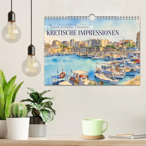 Produktbild: Kretische Impressionen (Wandkalender 2026 DIN A4 quer), CALVENDO Monatskalender
