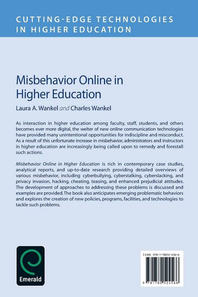 Produktbild: Misbehavior Online in Higher Education