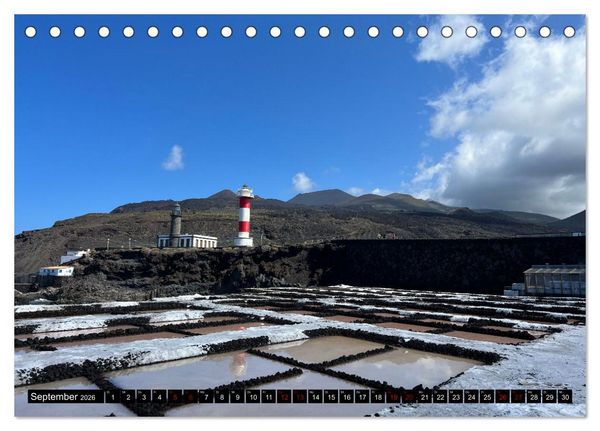 Produktbild: La Palma - Eine Reise &uuml;ber die La Isla Bonita (Tischkalender 2026 DIN A5 quer), CALVENDO Monatskalender