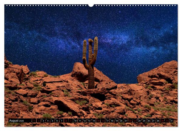 Produktbild: ATACAMA Wunder der Natur (hochwertiger Premium Wandkalender 2026 DIN A2 quer), Kunstdruck in Hochglanz
