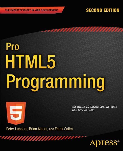 Produktbild: Pro HTML5 Programming