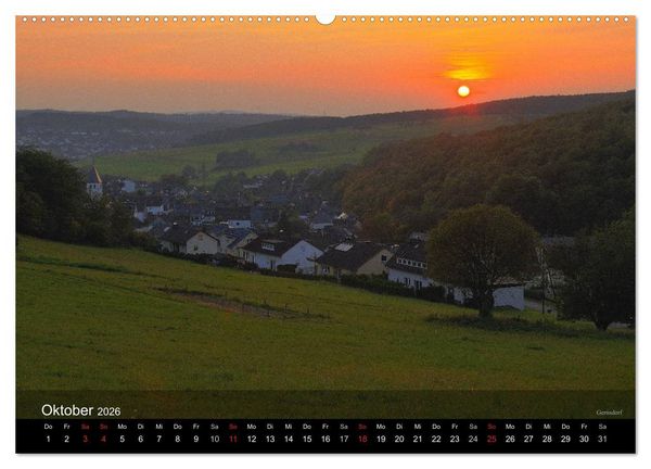 Produktbild: Kreis Siegen-Wittgenstein (Wandkalender 2026 DIN A2 quer), CALVENDO Monatskalender