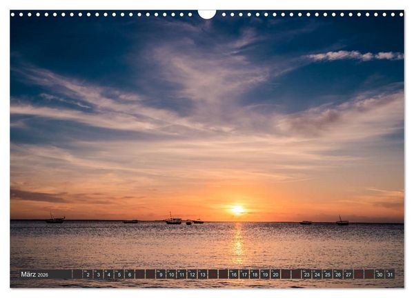 Produktbild: Karibu Sansibar (Wandkalender 2026 DIN A3 quer), CALVENDO Monatskalender