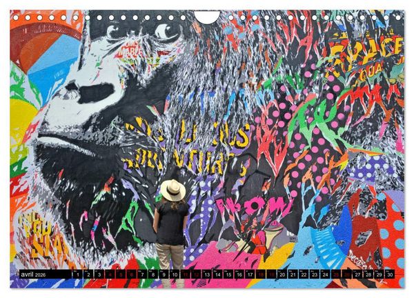 Produktbild: L'art des murs (Calendrier mural 2026 DIN A4 vertical), CALVENDO calendrier mensuel