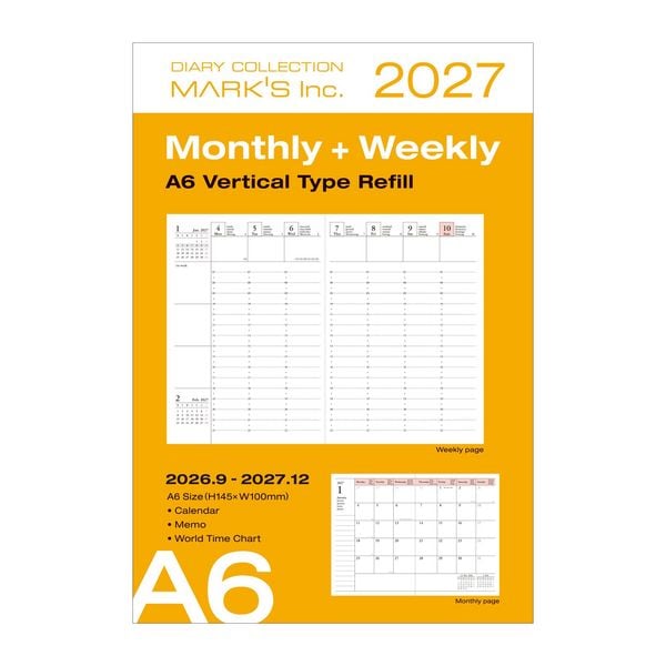 Produktbild: Refill // 2026/27 Diary A6