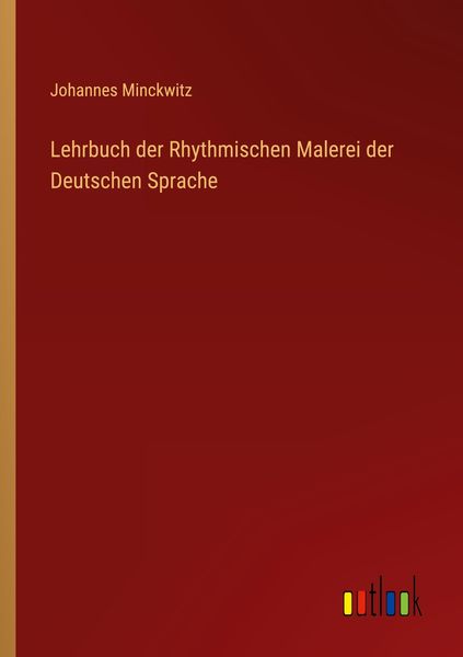 Produktbild: Lehrbuch der Rhythmischen Malerei der Deutschen Sprache