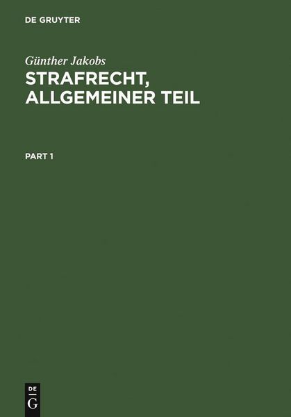 Produktbild: Strafrecht, Allgemeiner Teil