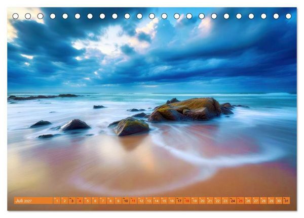 Produktbild: Ostsee in Langzeitbelichtung (Tischkalender 2027 DIN A5 quer), CALVENDO Monatskalender
