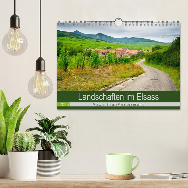 Produktbild: Landschaften im Elsass (Wandkalender 2026 DIN A4 quer), CALVENDO Monatskalender