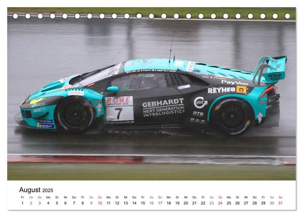 Produktbild: Motorsport aus Sant&rsquo;Agata (Tischkalender 2025 DIN A5 quer), CALVENDO Monatskalender