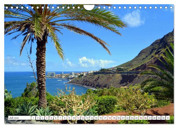 Produktbild: Teneriffa Insel der Gl&uuml;ckseligen (Wandkalender 2026 DIN A4 quer), CALVENDO Monatskalender