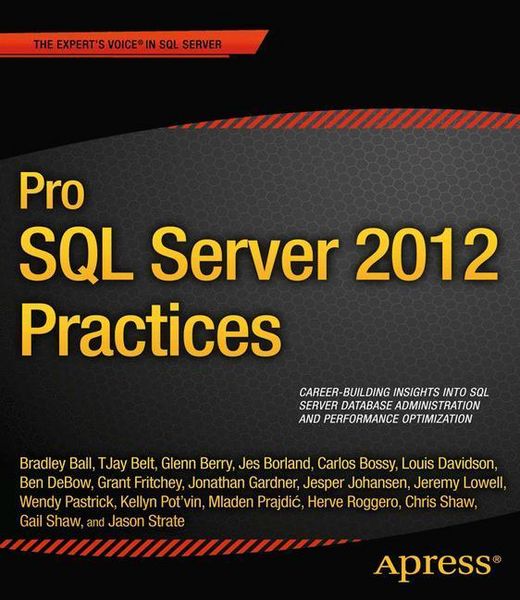 Produktbild: Pro SQL Server 2012 Practices