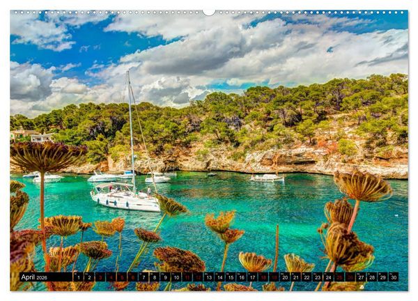 Produktbild: Mallorca - Cala Figuera Spezial (Wandkalender 2026 DIN A2 quer), CALVENDO Monatskalender