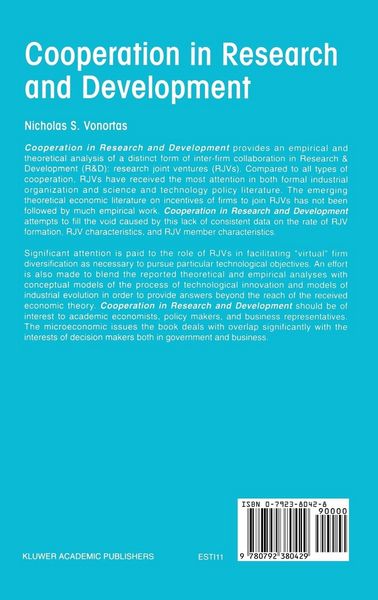 Produktbild: Cooperation in Research and Development
