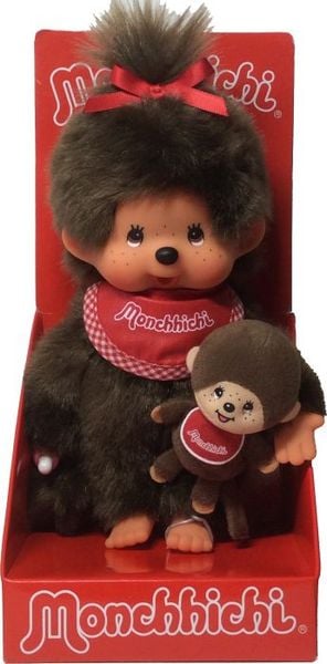 Monchhichi 20cm Mother Girl + Mini MCC