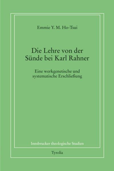 Produktbild: Die Lehre von der S&uuml;nde bei Karl Rahner