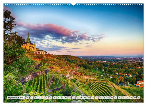 Produktbild: Radebeul Imressionen (hochwertiger Premium Wandkalender 2026 DIN A2 quer), Kunstdruck in Hochglanz