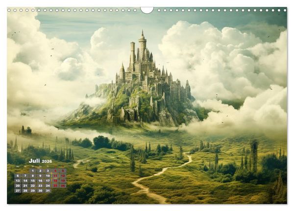 Produktbild: Fantastische Inselwelten (Wandkalender 2026 DIN A3 quer), CALVENDO Monatskalender