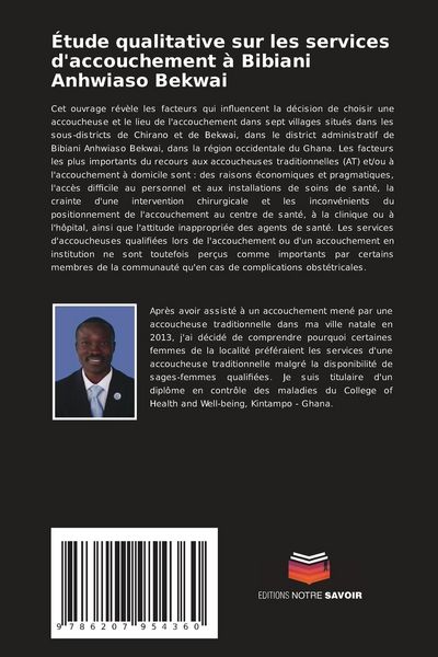 Produktbild: &Eacute;tude qualitative sur les services d'accouchement &agrave; Bibiani Anhwiaso Bekwai
