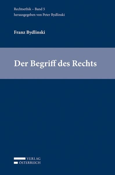 Produktbild: Der Begriff des Rechts