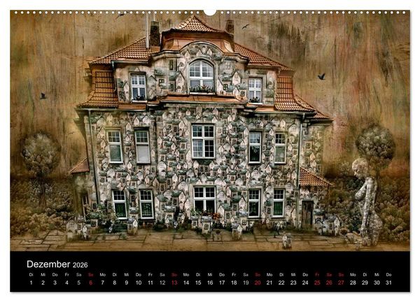 Produktbild: Moderner Surrealismus (hochwertiger Premium Wandkalender 2026 DIN A2 quer), Kunstdruck in Hochglanz