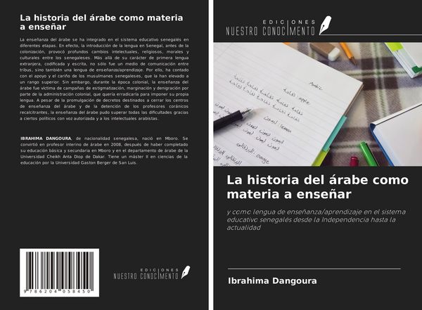 Produktbild: La historia del &aacute;rabe como materia a ense&ntilde;ar