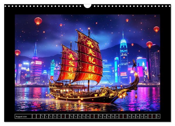 Produktbild: Magie der Schiffe (Wandkalender 2026 DIN A3 quer), CALVENDO Monatskalender