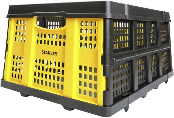 Produktbild: STANLEY SXWTD-FT505 Klappbox (L x B x H) 568 x 410 x 272mm Schwarz, Gelb 1St.