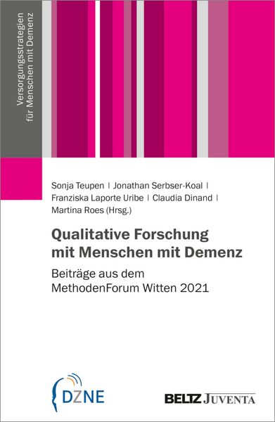 Produktbild: Qualitative Forschung mit Menschen mit Demenz