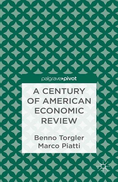 Produktbild: A Century of American Economic Review