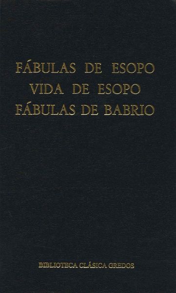 Produktbild: F&aacute;bulas de Esopo. Vida de Esopo. F&aacute;bulas de Babrio.