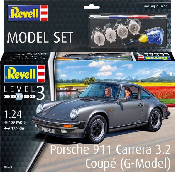 Modellbau Model Set Porsche 911 Carrera 3.2 Coupé (G-Model)