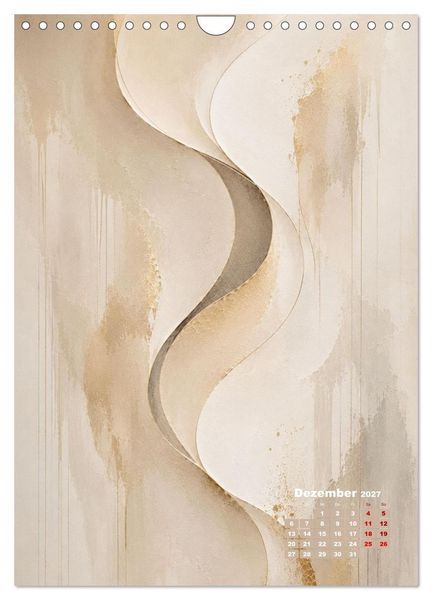 Produktbild: Stille Formen (Wandkalender 2027 DIN A4 hoch), CALVENDO Monatskalender